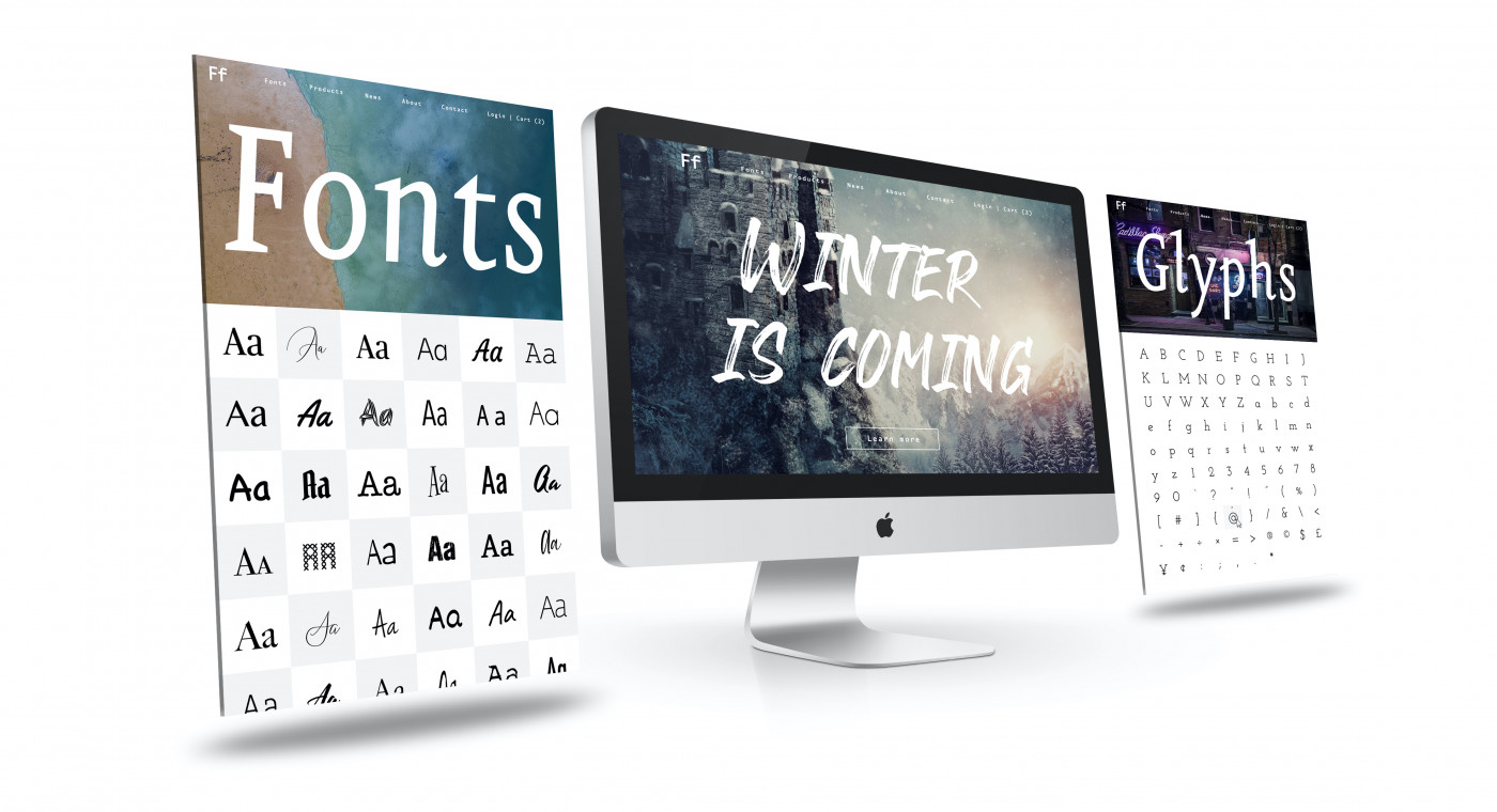 elefont custom design available w