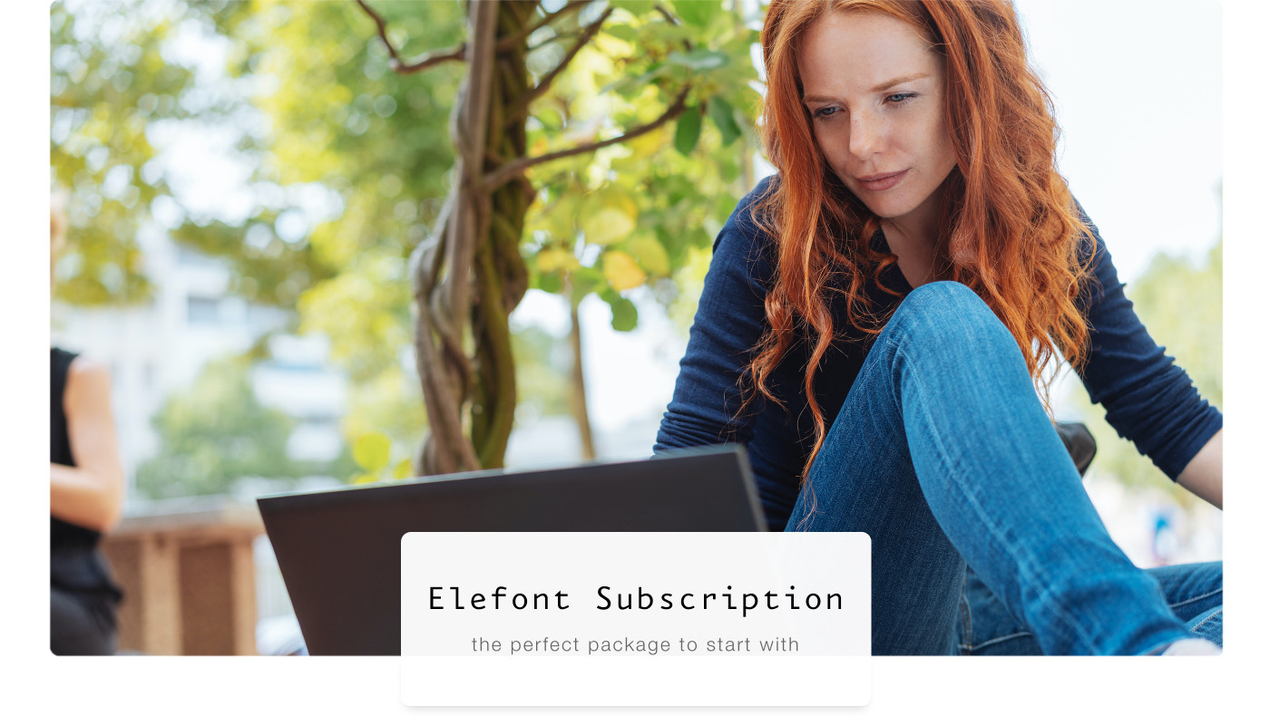 elefont subscription package