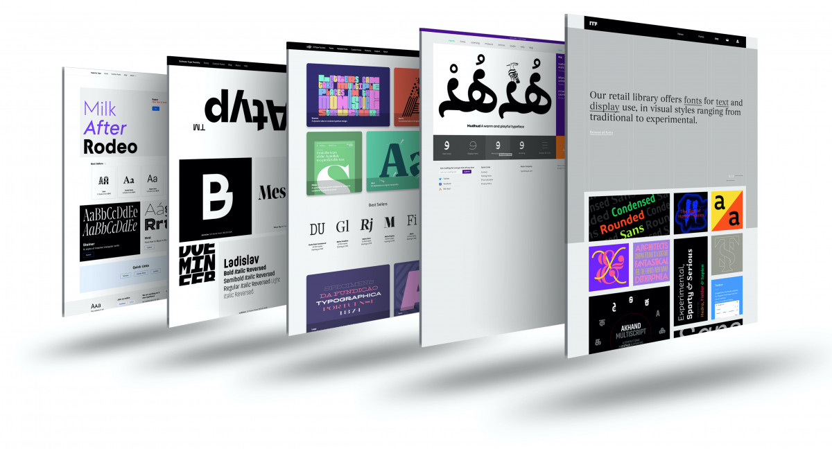 slonline projects for type foundries